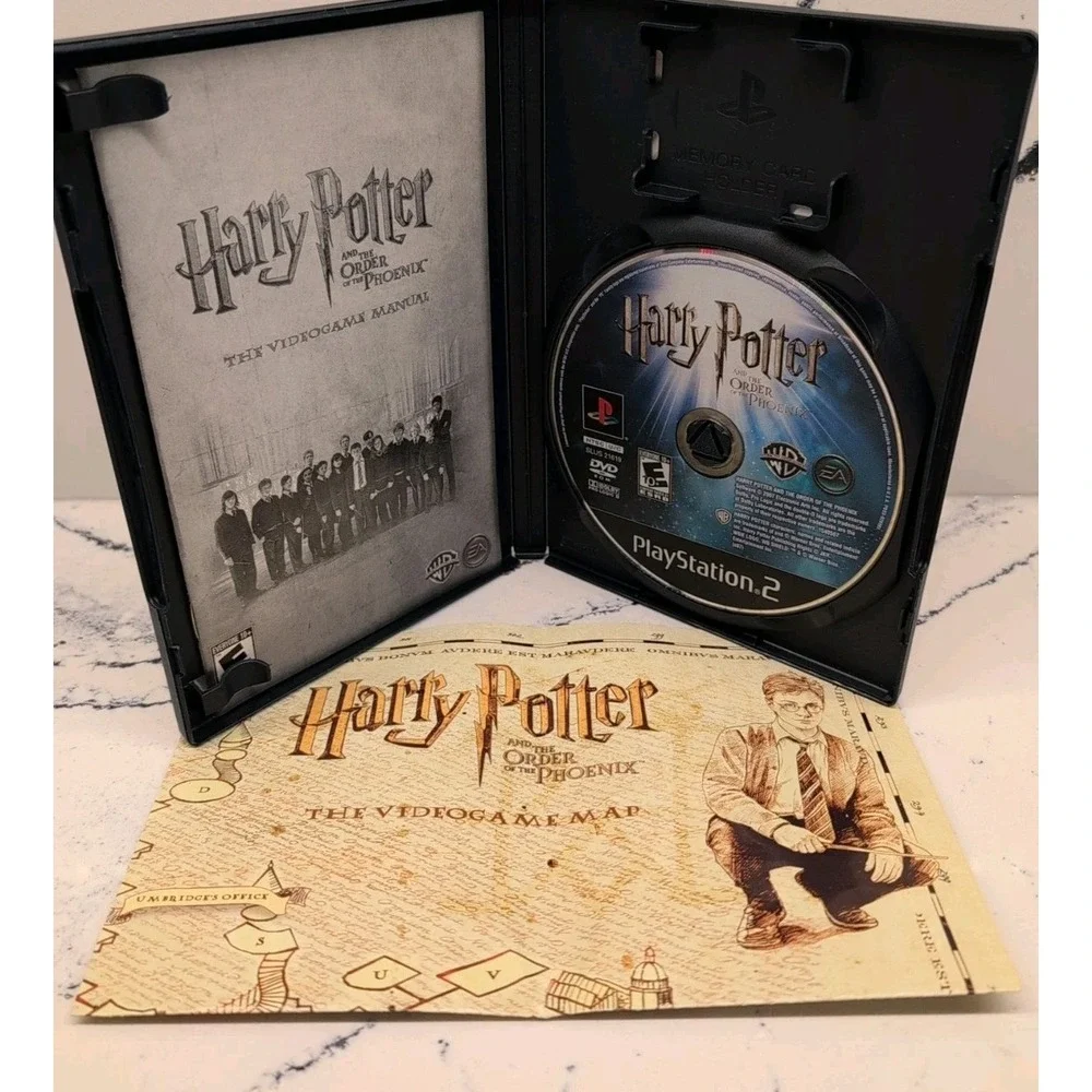 Harry Potter & the Order Of The Phoenix‎ + Chamber of Secrets PS2 Lot Of 2